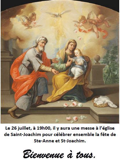 Fête de sainte Anne et de saint Joachim